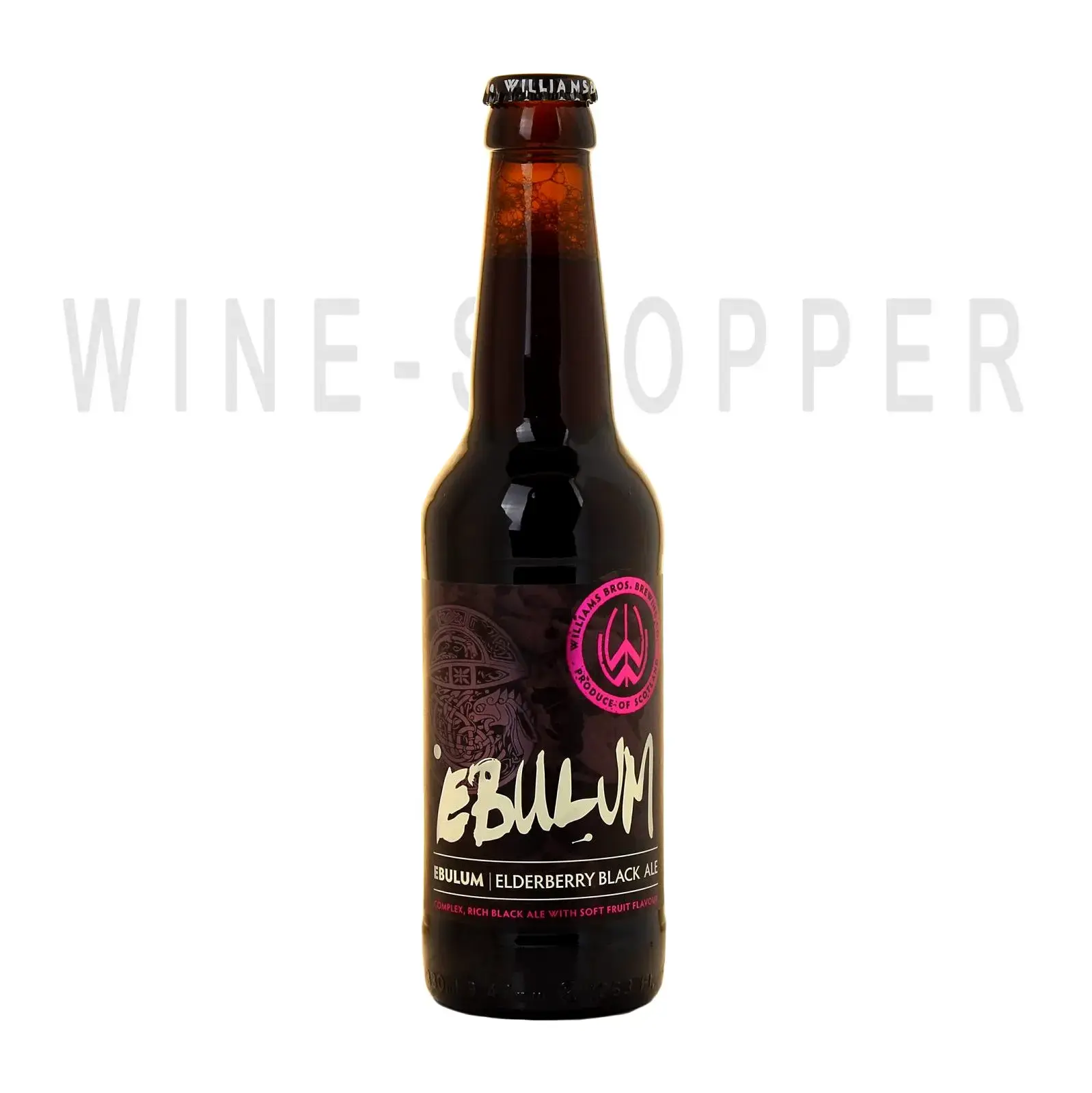 Пиво Williams, Ebulum Elderberry Black Ale 0.33 л