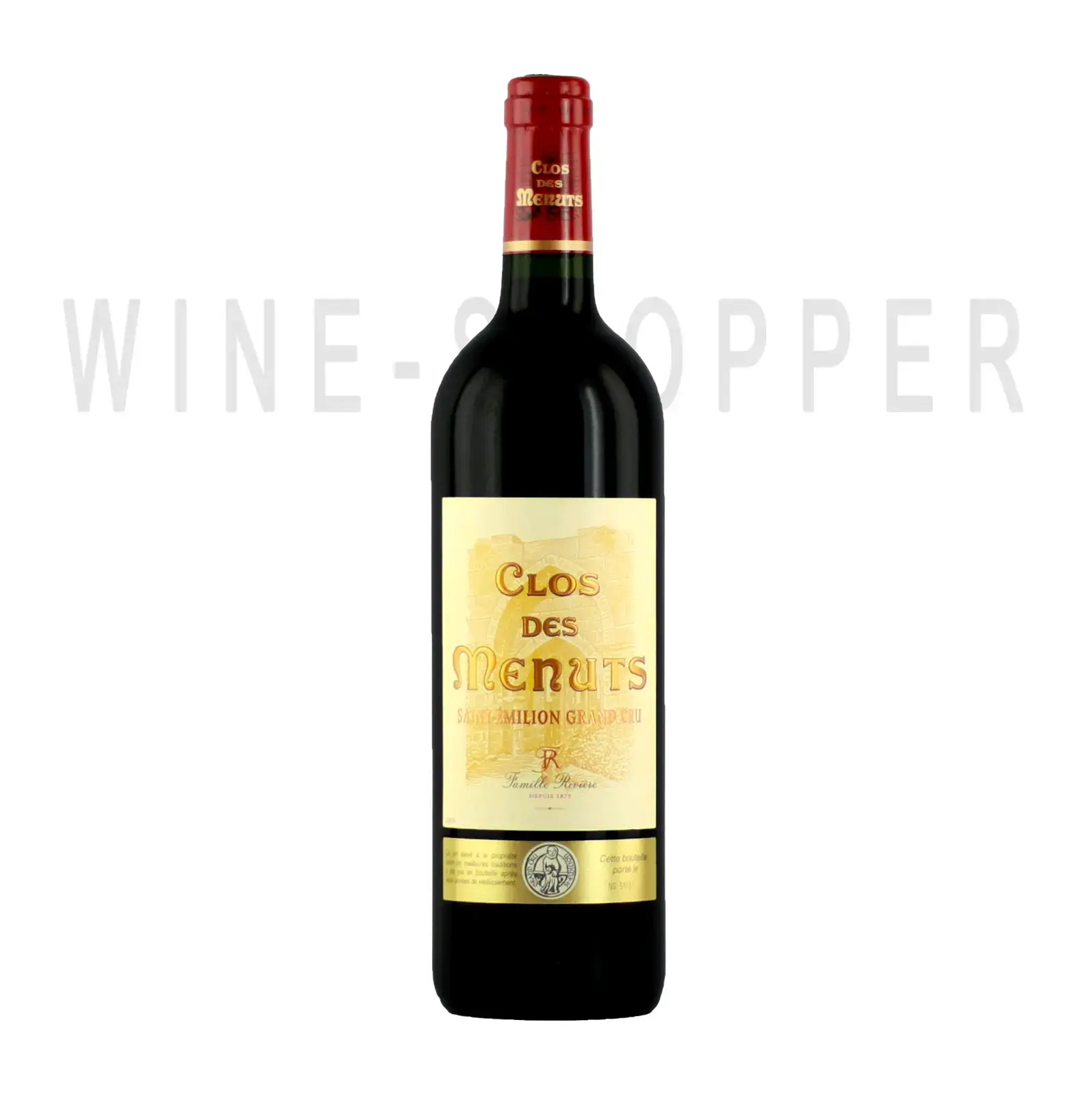 Вино Clos de Menuts, Saint-Emilion Grand Cru AOC 2015 0.75 л