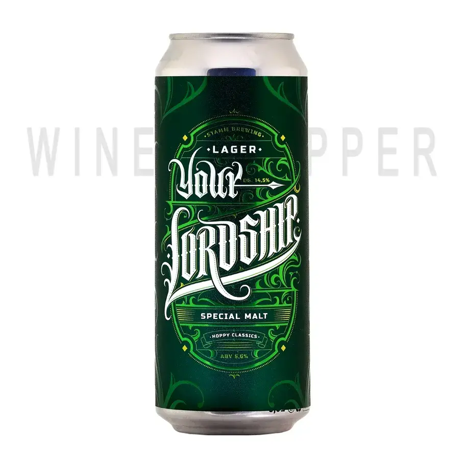 Пиво Stamm Beer, Your Lordship, in can 0.5 л