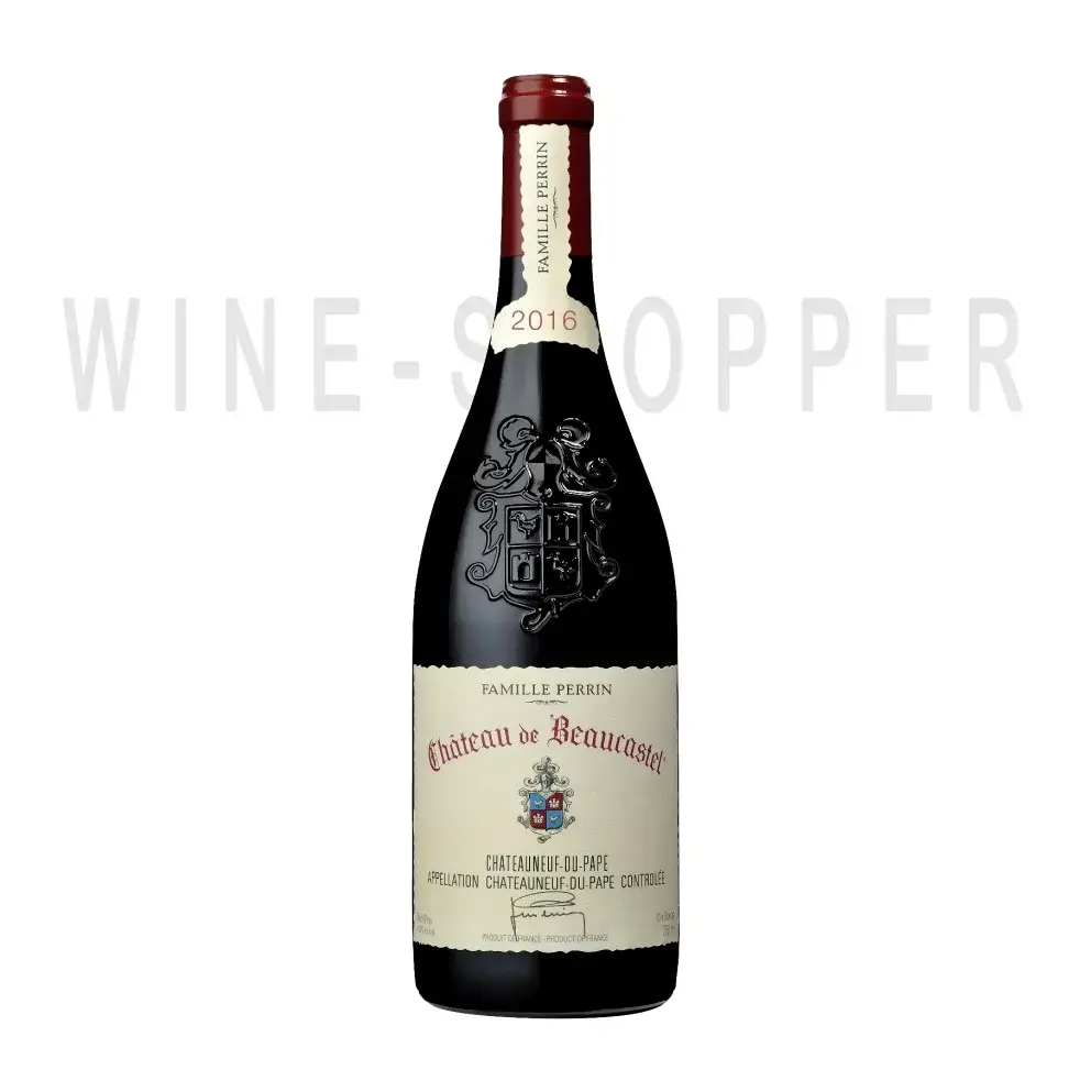 Вино Famille Perrin, Chateau de Beaucastel, Chateauneuf-du-Pape AOC 2016 0.75 л