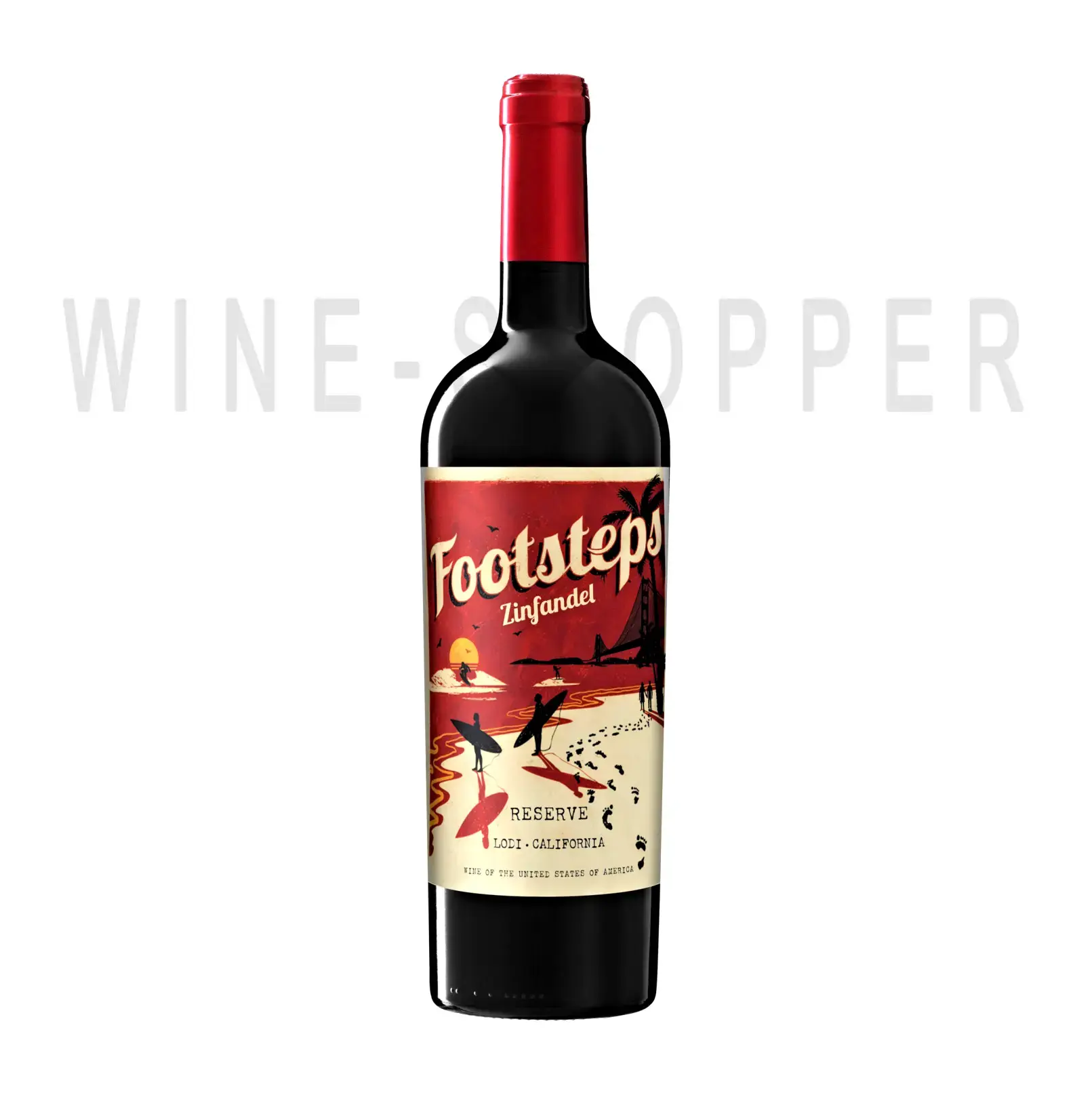 Вино Footsteps Zinfandel Reserve 0.75 л