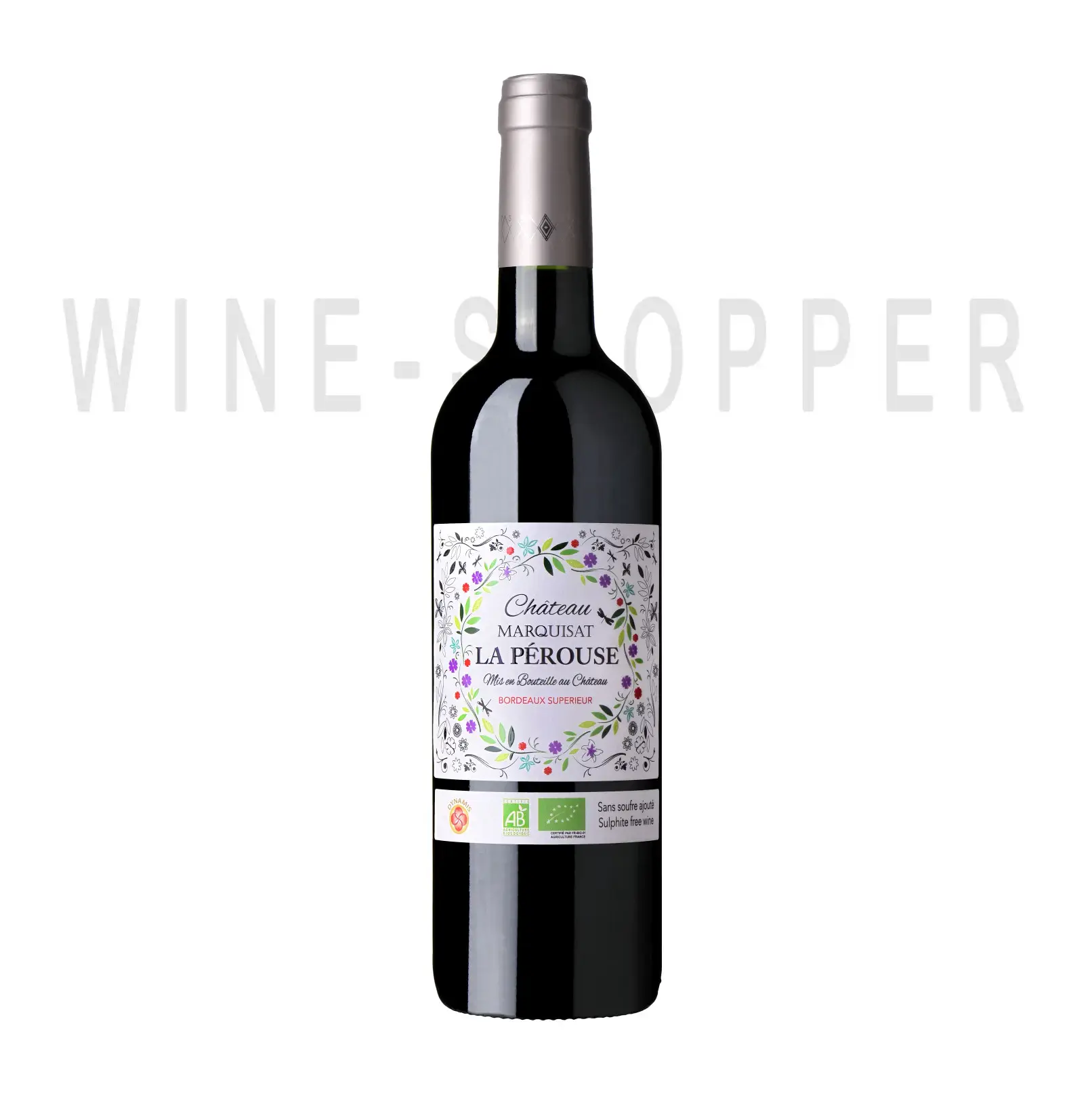 Вино Chateau Marquisat La Perouse, Bordeaux Superieur AOC 2016 0.75 л