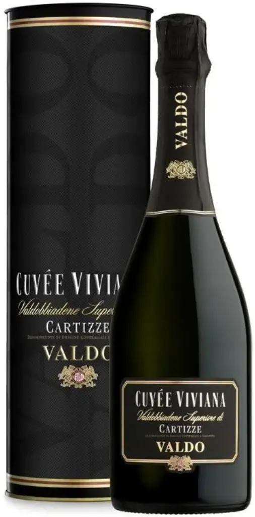 Игристое вино Valdo Cuvee Viviana Valdobbiadene Superiore di Cartizze, gift tube, 0.75 л