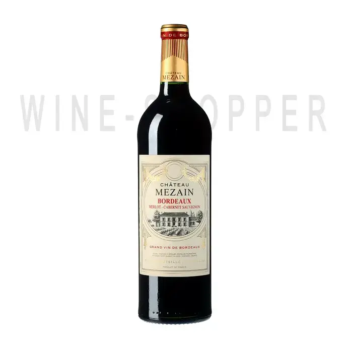 Вино Chateau Mezain, Bordeaux AOC 2018 0.75 л