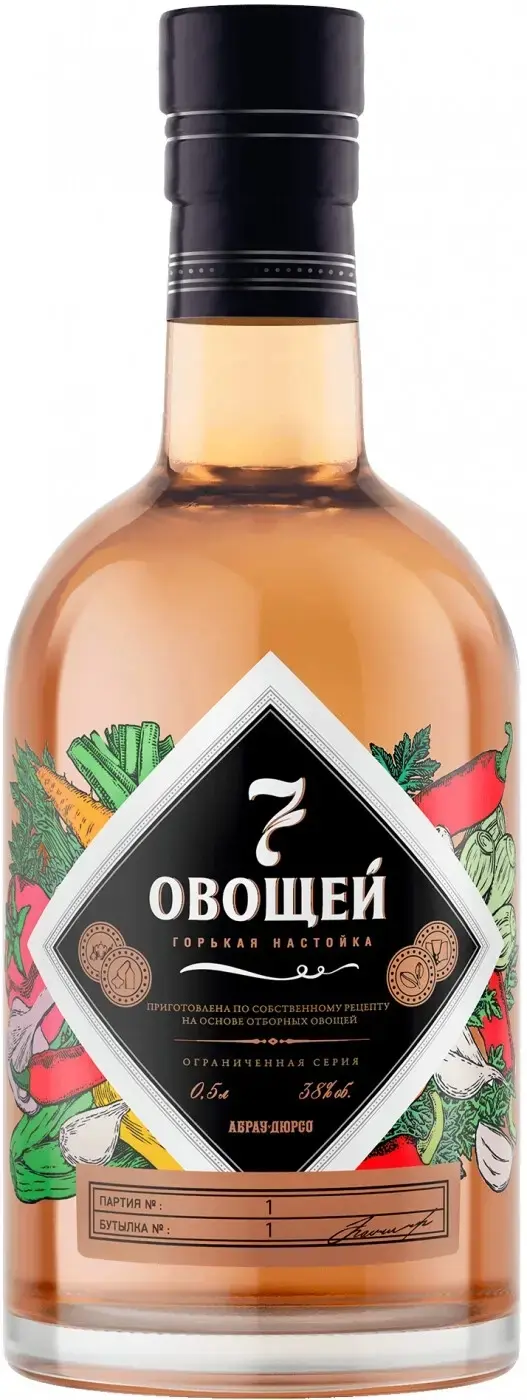Настойка 7 Овощей, 0.5 л
