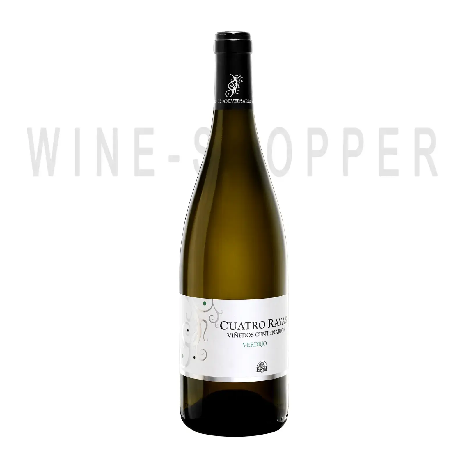 Вино Cuatro Rayas, Vinedos Centenarios Verdejo, Rueda DO 0.75 л