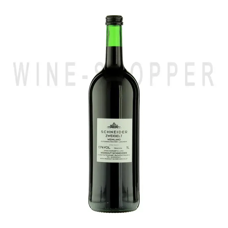 Вино Weingut Schneider Zweigelt 2020 1 л