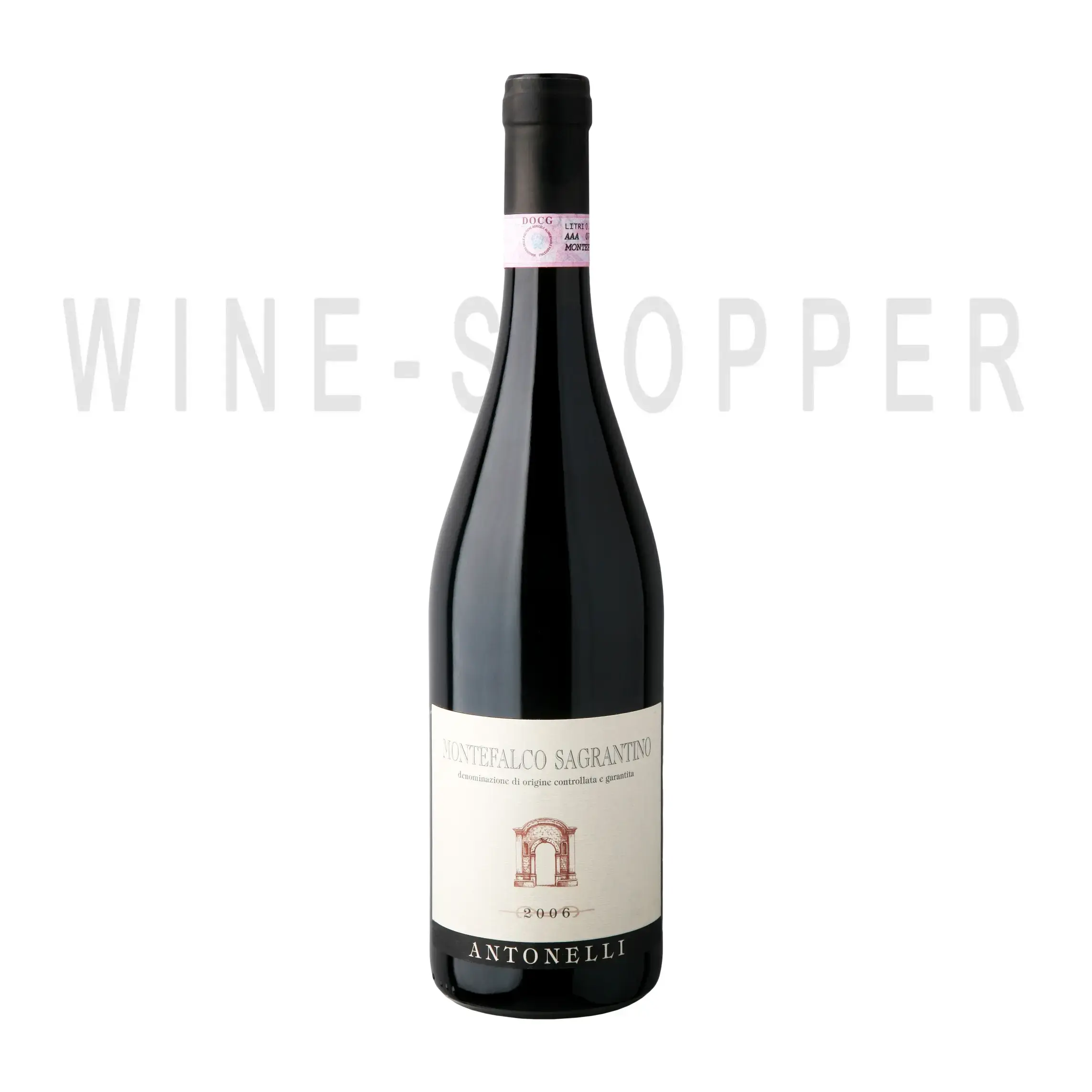Вино Sagrantino di Montefalco 2006 0.75 л
