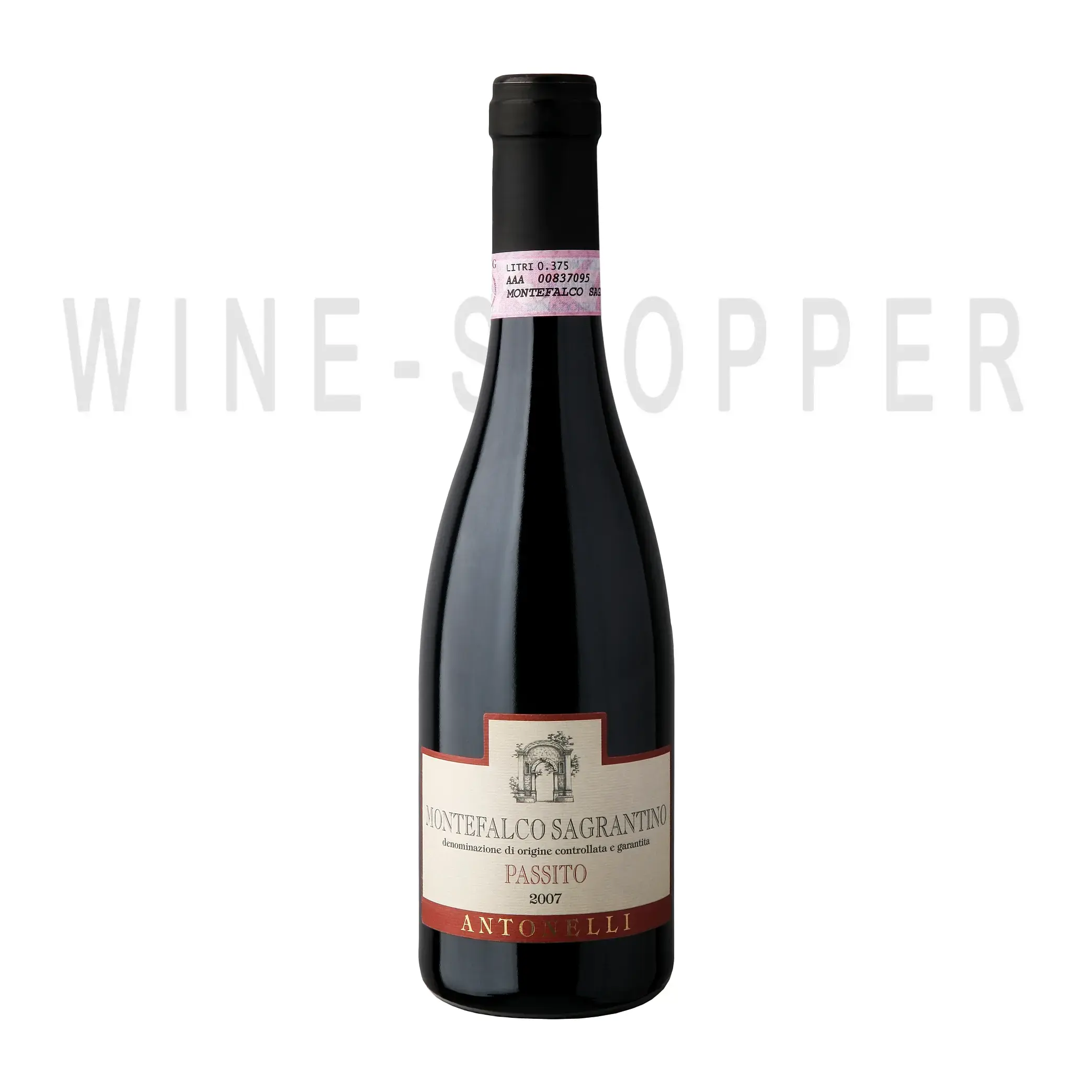 Вино Sagrantino di Montefalco Passito 2007 0.375 л