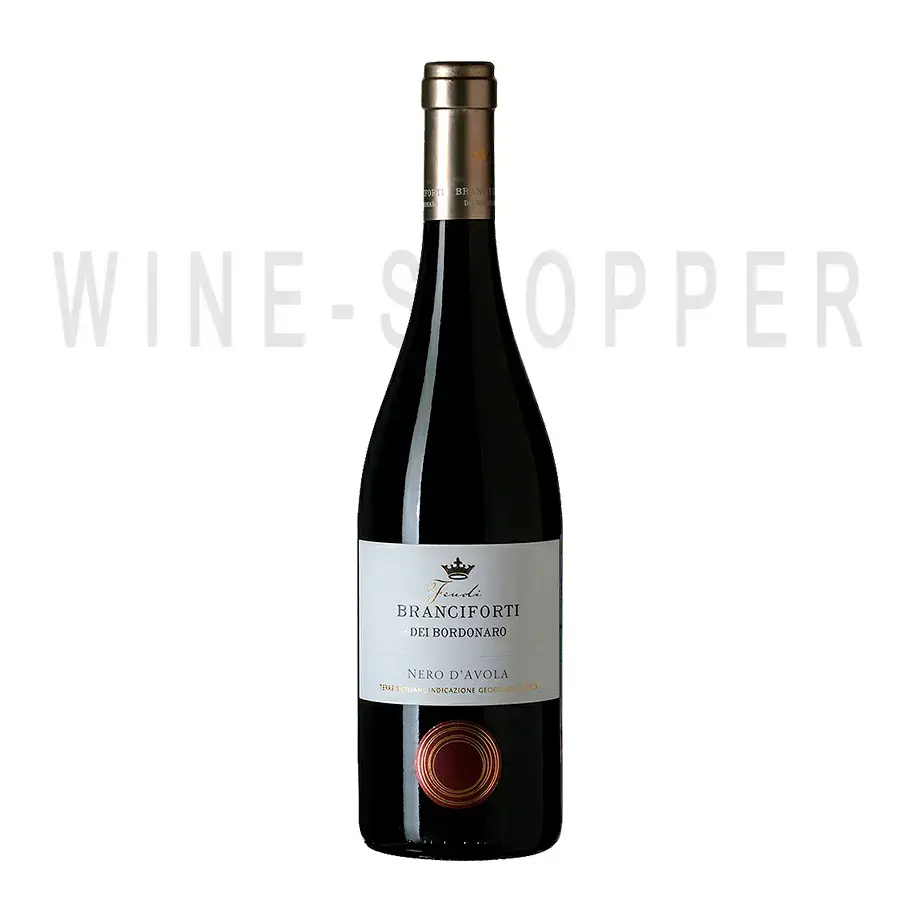 Вино Feudi Branciforti dei Bordonaro, Nero d'Avola, Terre Siciliane IGT 2019 0.75 л