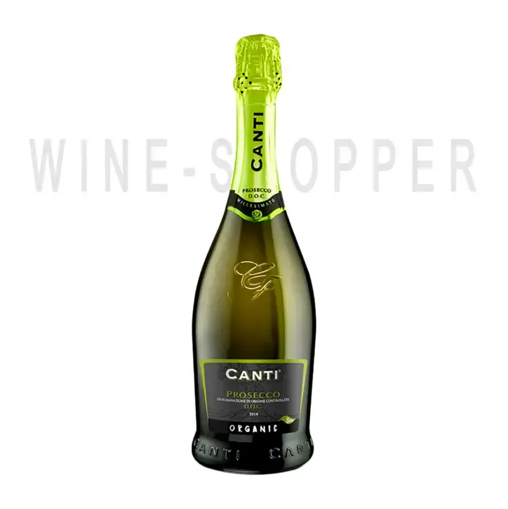 Игристое вино Canti, Prosecco DOC Extra Dry Organic 2019 0.75 л