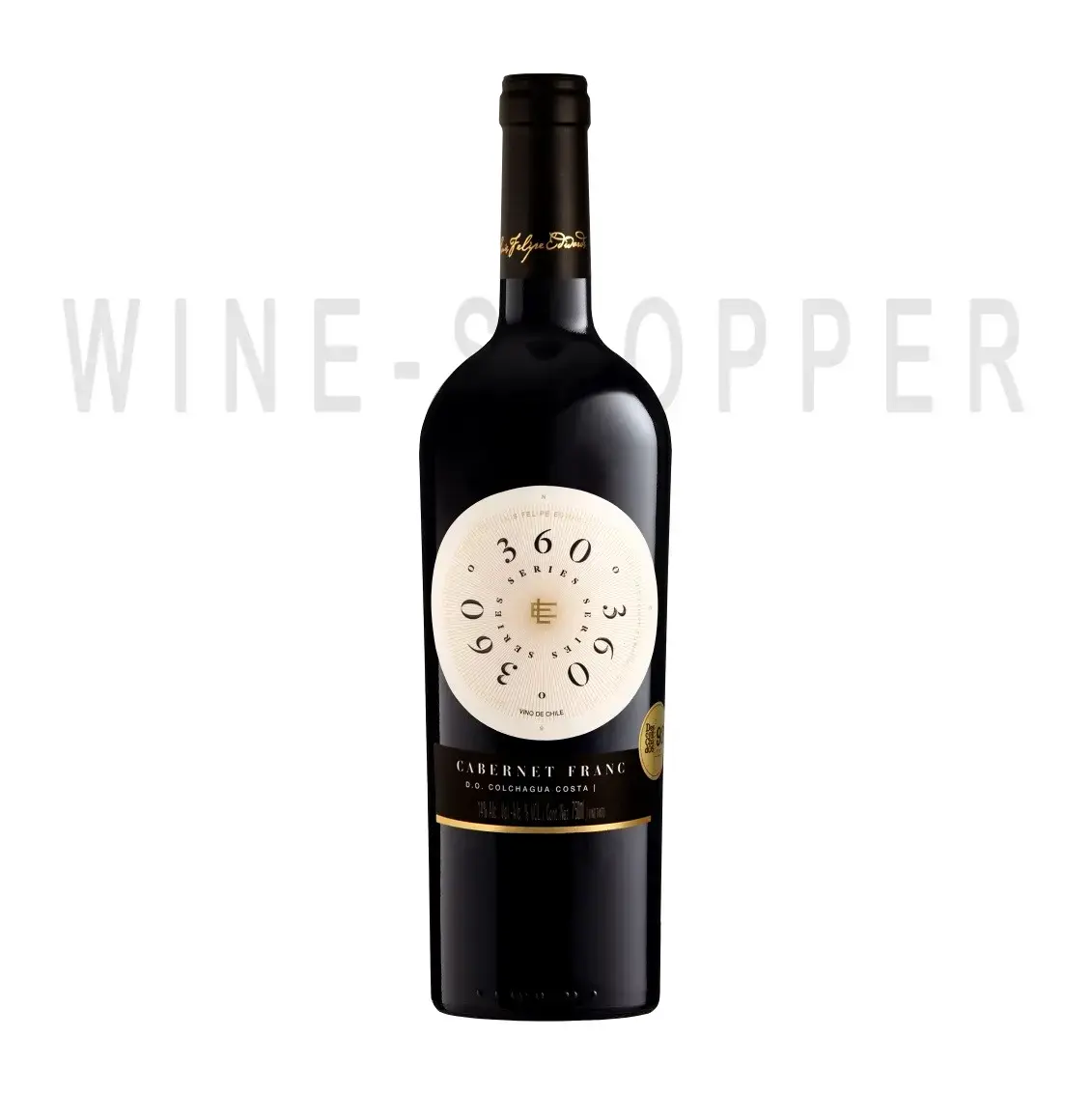 Вино Luis Felipe Edwards, 360° Cabernet Franc 2015 0.75 л