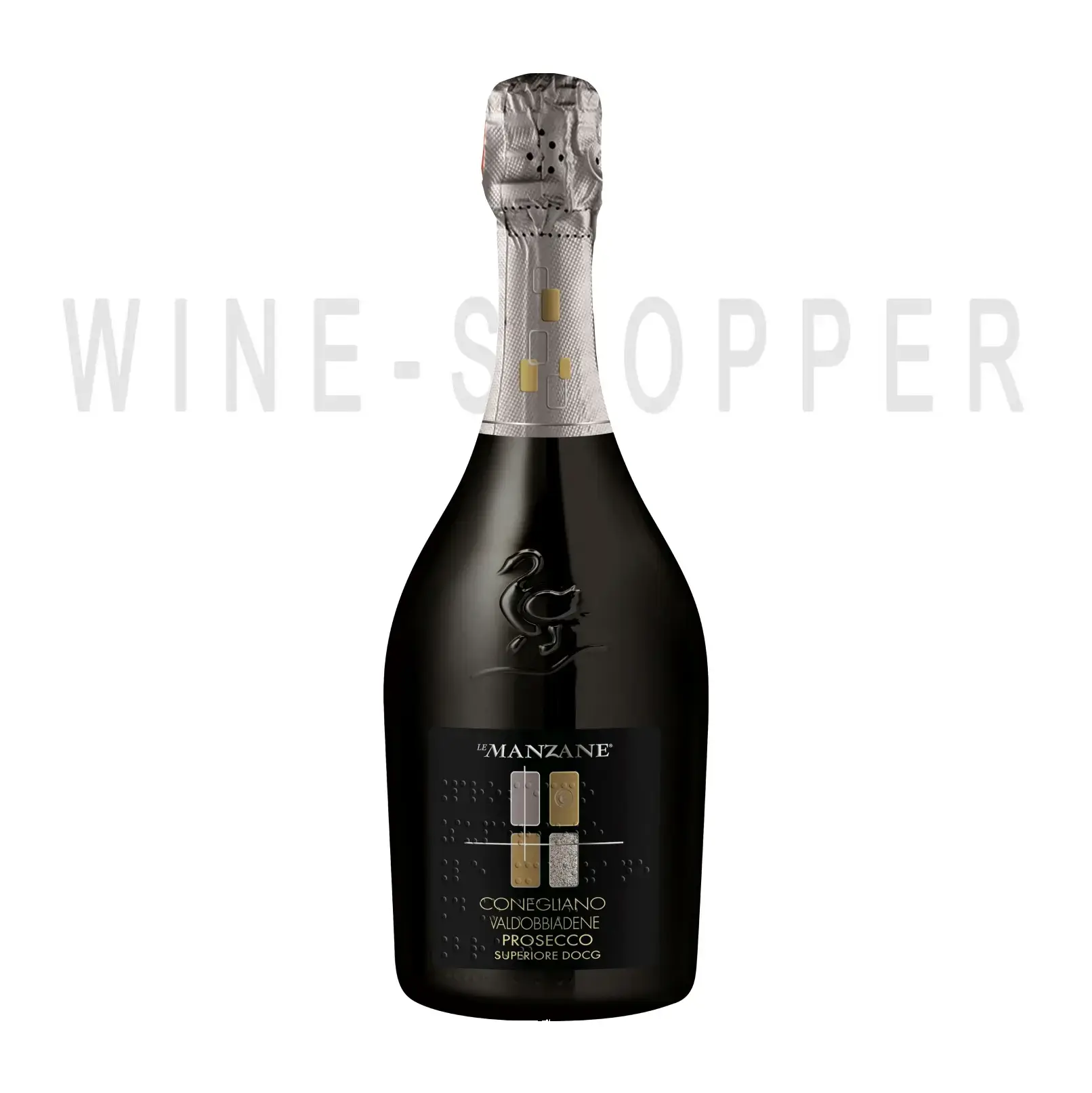 Игристое вино Le Manzane, Conegliano Valdobbiadene DOCG Prosecco Superiore Brut 0.75 л