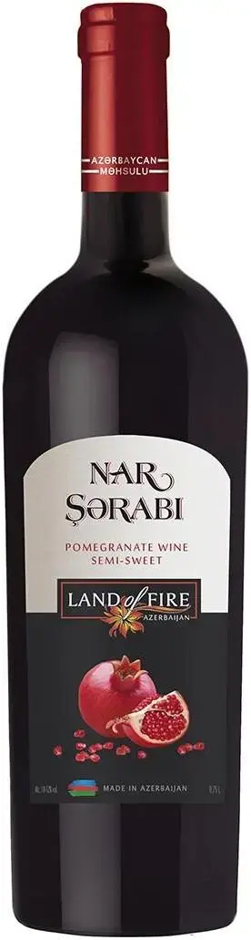 Вино Nar Pomegranate Semi-Sweet, 0.75 л