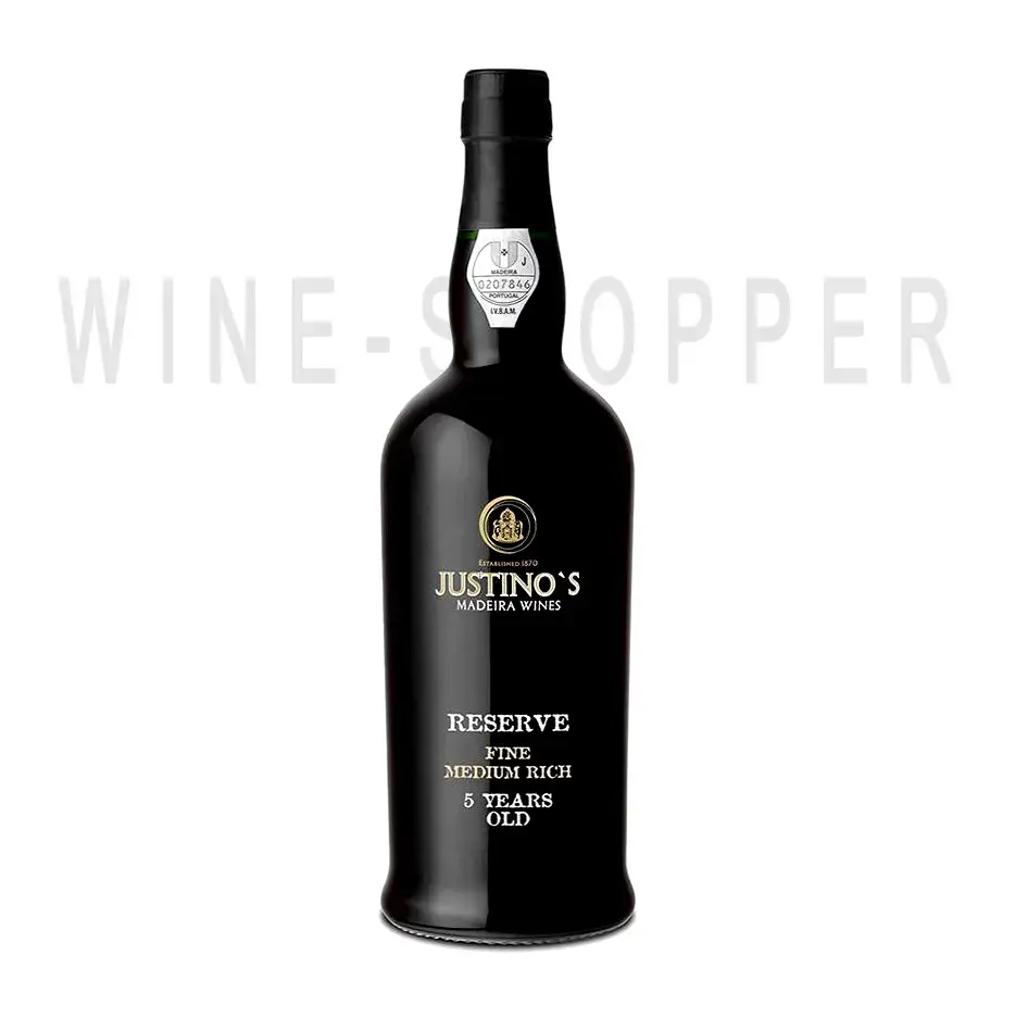 Вино Justino's Madeira Wines, Reserve Fine Medium Rich 5 Years Old, Madeira DOP 0.75 л