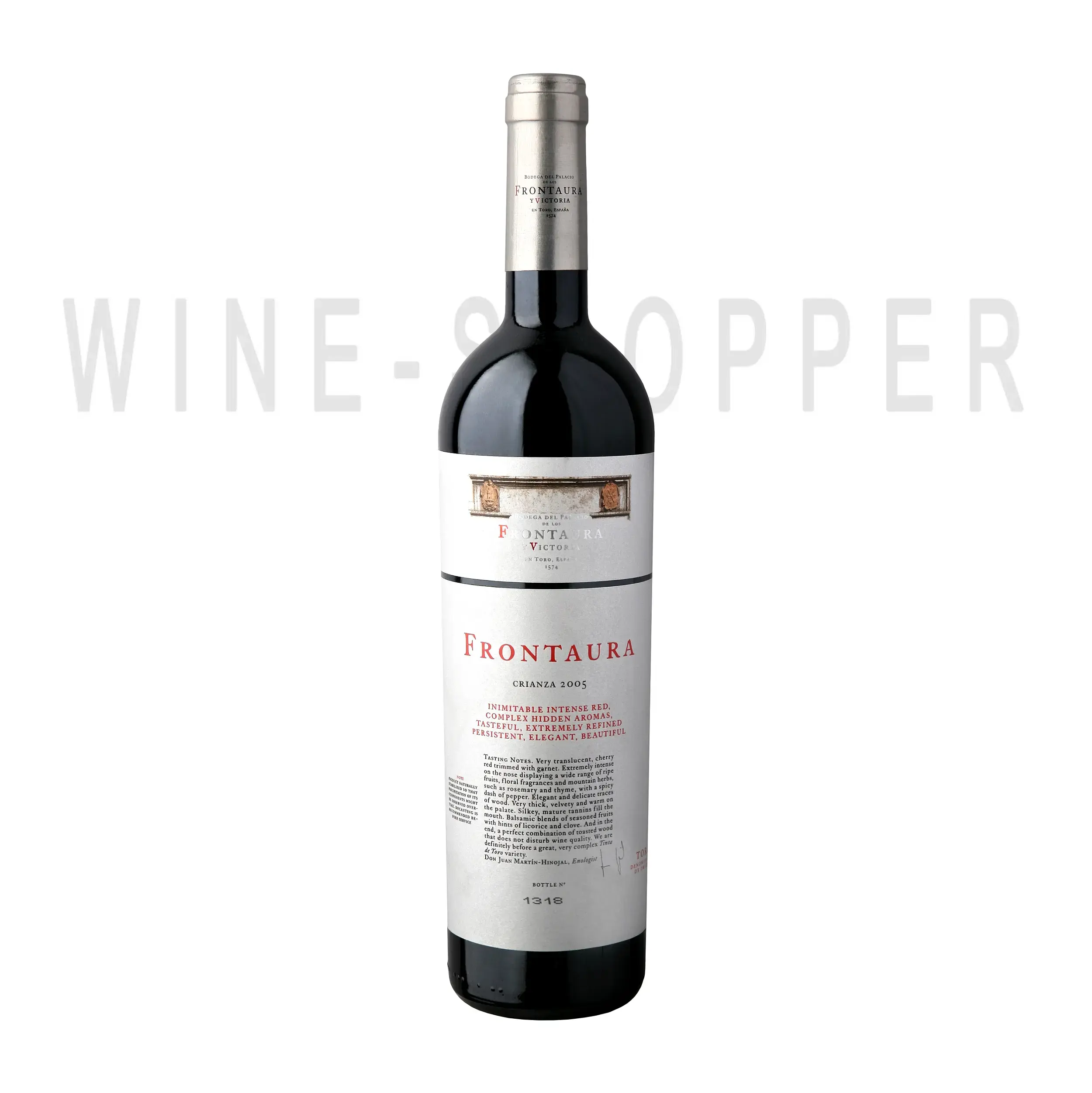 Вино Frontaura Crianza Toro DO 2006 0.75 л