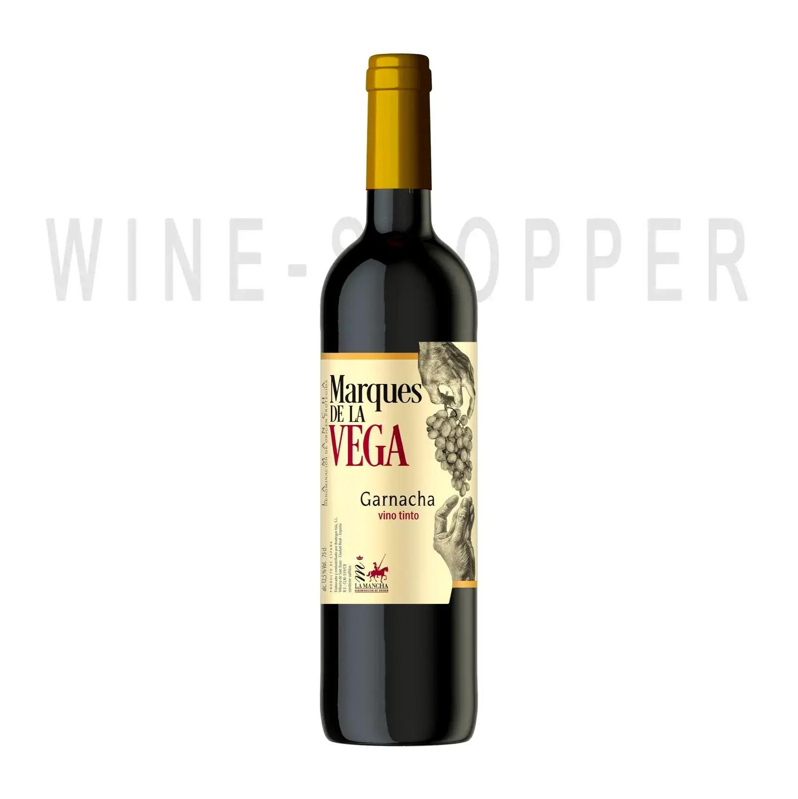 Вино Marques de la Vega Garnacha La Mancha DOP 0,75 л