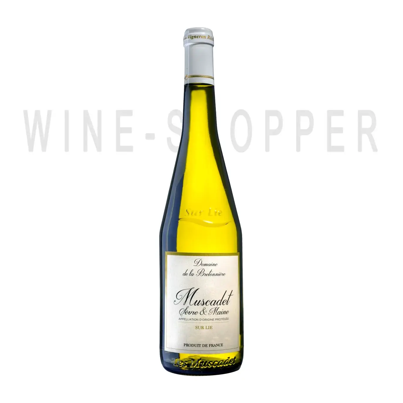 Вино Domaine de La Bretonniere, Muscadet Sevre et Maine Sur Lie AOP 2019 0.75 л