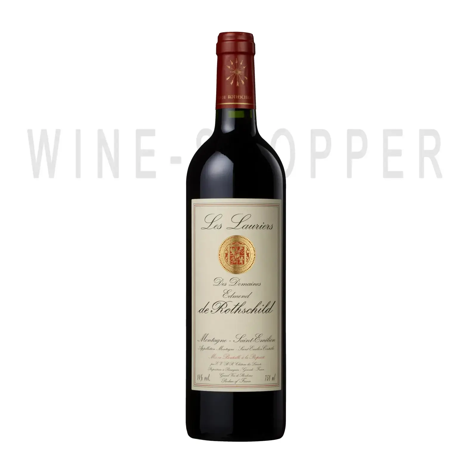 Вино Baron Edmond de Rothschild, Les Lauriers, Montagne Saint-Emilion AOC 2014 0.75 л