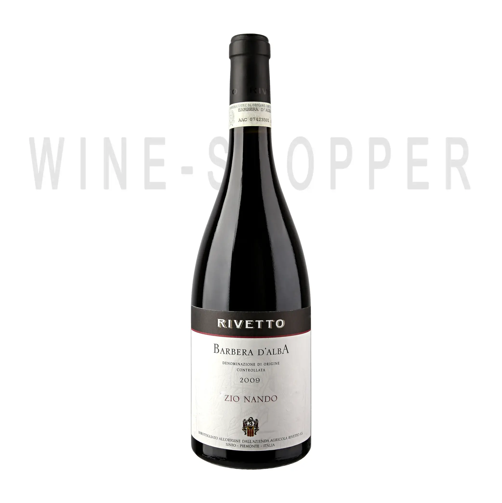 Вино Zio Nando Barbera d'Alba DOC 2011 0.75 л
