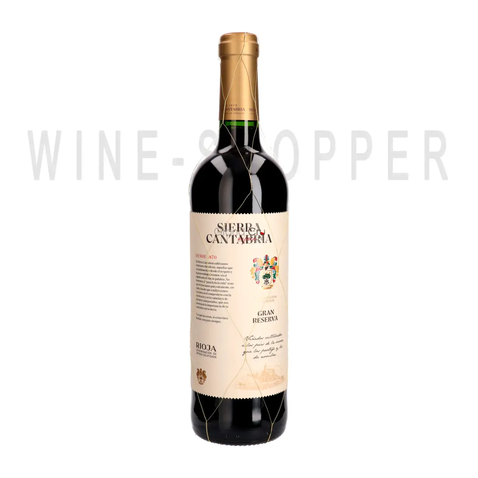 Вино Sierra Cantabria Gran Reserva Rioja DOCa 2011 0.75 л