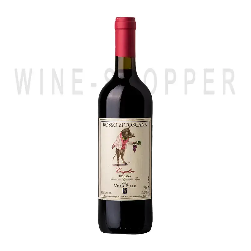 Вино Villa Pillo Cingalino Rosso di Toscana IGT 2019 0.75 л