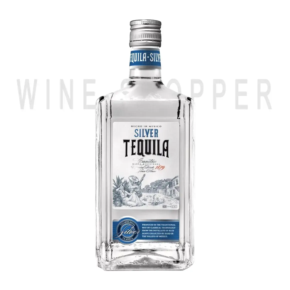 Текила Tequilas del Senor Canitxa Silver 0.7 л