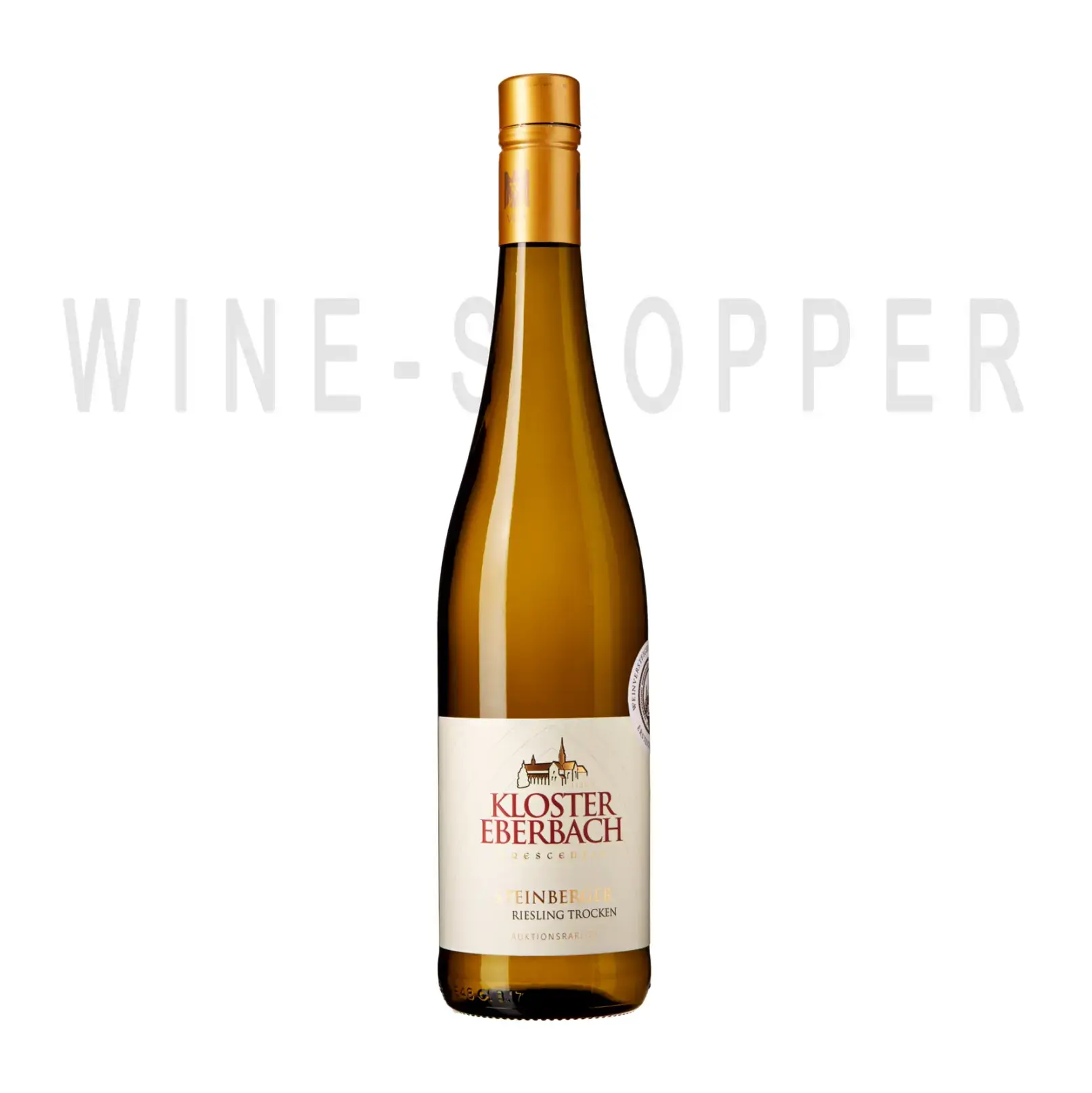 Вино Kloster Eberbach Steinberger Crescentia Riesling Trocken Goldkapsel 2018 0.75 л