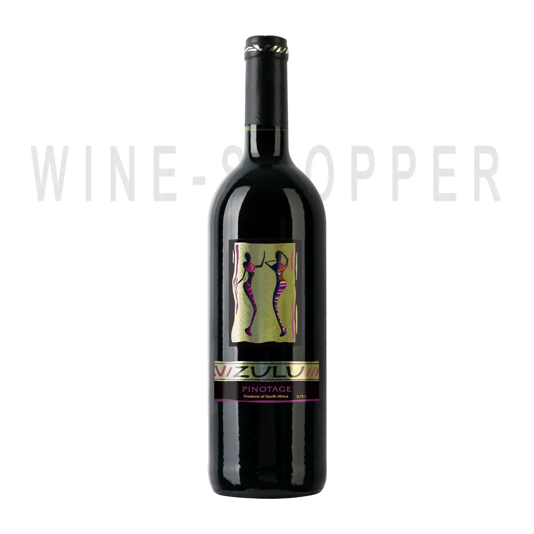 Вино Pinotage Western Cape Zulu 0.75 л