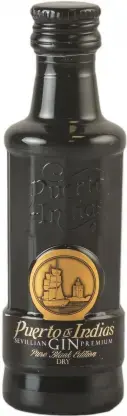 Джин Puerto de Indias Pure Black Edition Dry, 0.05 л