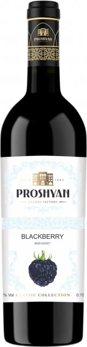 Вино Proshyan Blackberry Semi-Sweet, 0.75 л