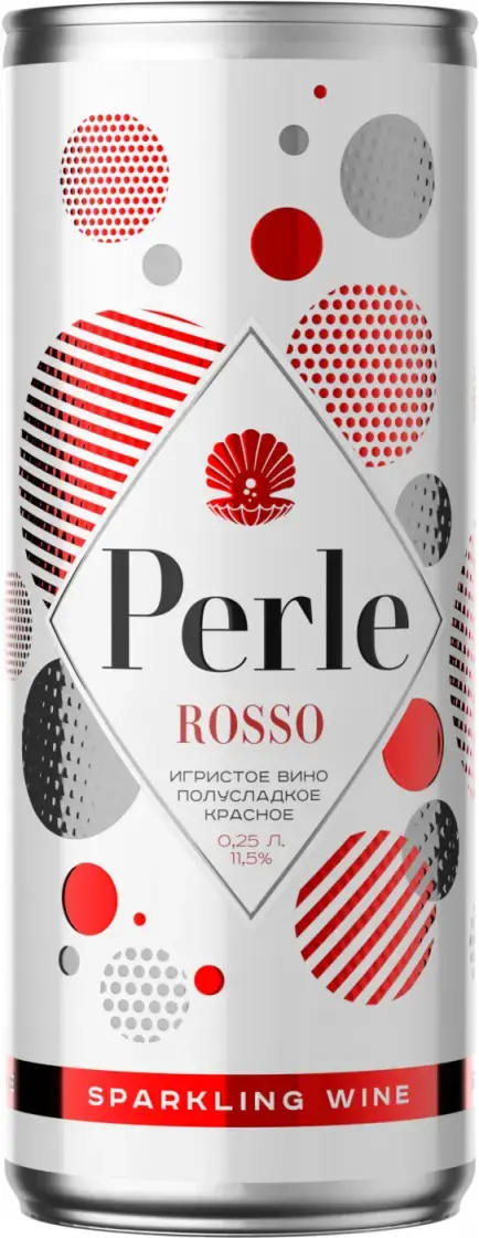 Игристое вино вино La Petite Perle Rosso, 0.25л