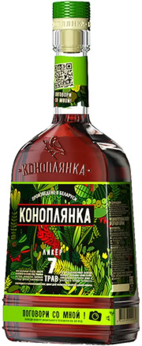 Ликер Коноплянка 7 Трав, 0.5 л