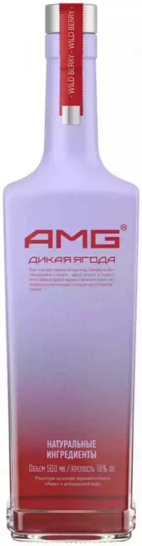 Ликер АМГ Дикая Ягода, настойка сладкая, 0.7 л