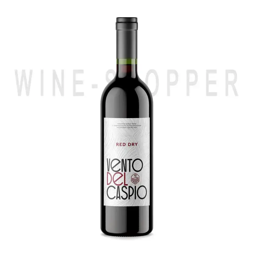Вино Vento del Caspio Red Dry 0.75 л