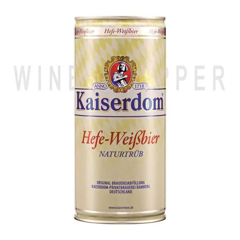 Пиво Kaiserdom Hefe-Weissbier in can 1 л