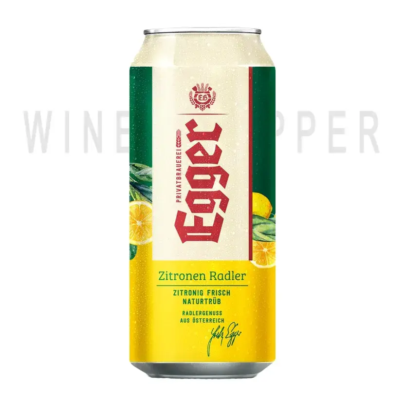Пиво Egger Zitronen Radler in can 0.5 л