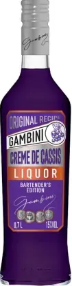 KVKZ Gambini Creme de Cassis 0.7 л