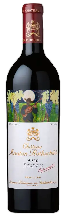 Вино Chateau Mouton Rothschild Pauillac AOC Premier Grand Cru Classe, 2020, 0.75 л