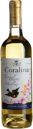 Вино Coralina Blanc Moelleux 0.75 л