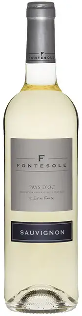 Вино Fontesole Sauvignon, Pays d''Oc IGP, 0.75 л