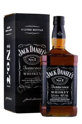 Виски Jack Daniels in gift box, 3 л