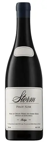Вино Pinot Noir Storm, Hemel-en-Aarde Ridge, 2021, 0.75 л