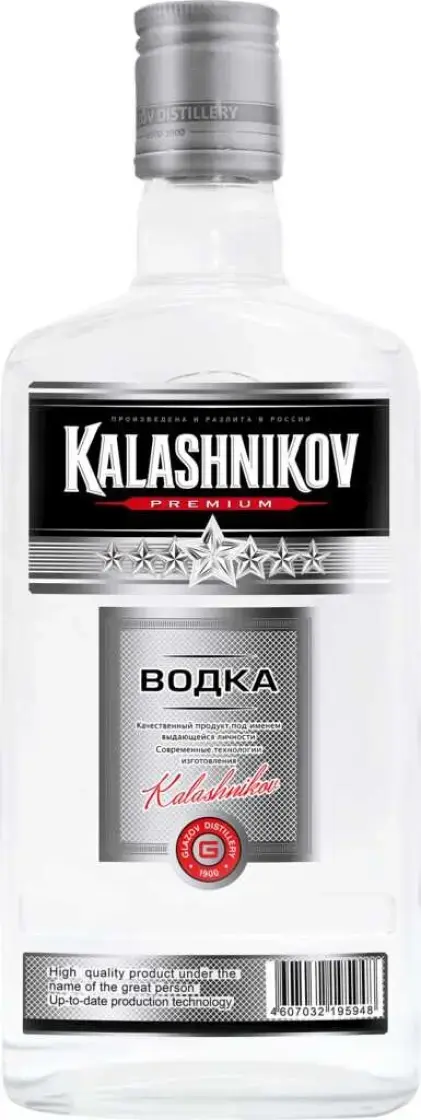 Водка Калашников Премиум, 0.375 л