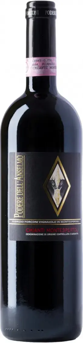 Вино Podere Dell'Anselmo Chianti Montespertoli DOCG, 2020, 0.75 л