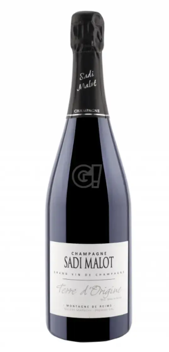 Игристое вино вино Champagne Sadi Malot Terre D'origine, 2019, 0.75 л