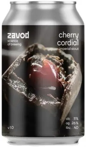 Пиво Zavod Cherry Cordial, in can, 0.33 л