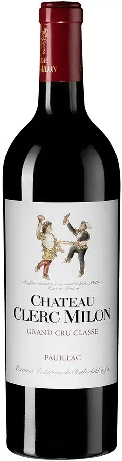 Вино Chateau Clerc Milon, Grand Cru Classe Pauillac AOC, 2018, 0.75 л