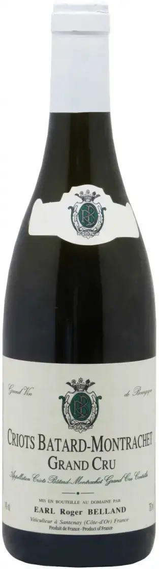 Вино Roger Belland Criots Batard-Montrachet Grand Cru AOC, 2017, 0.75 л