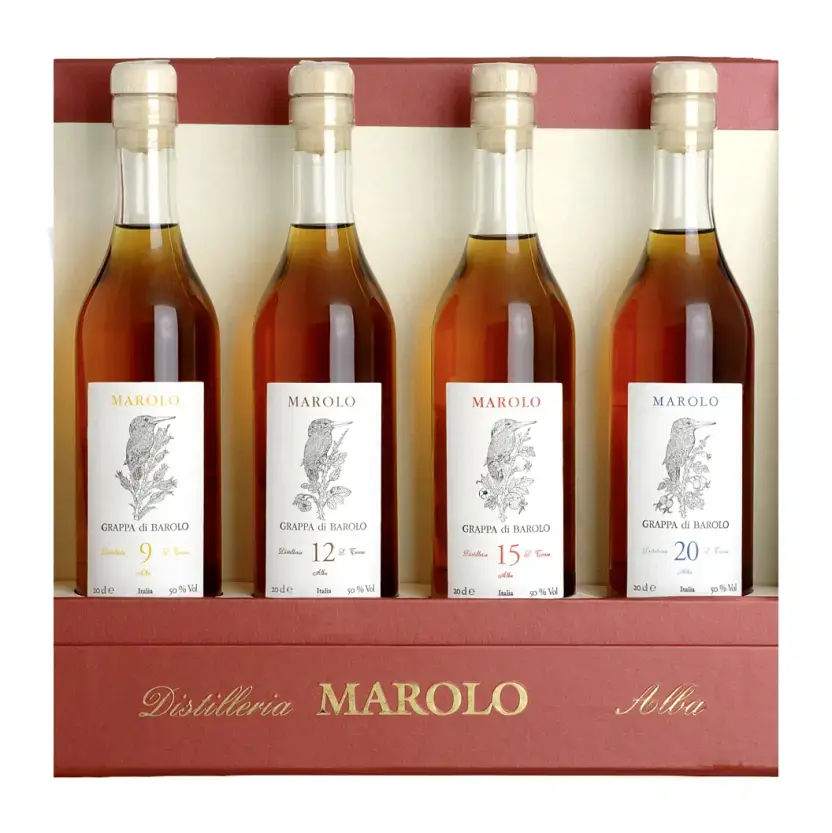 Граппа Набор Grappa di Barolo 0.2 л